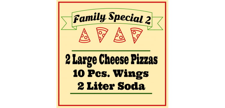 Family Special Pizza 2