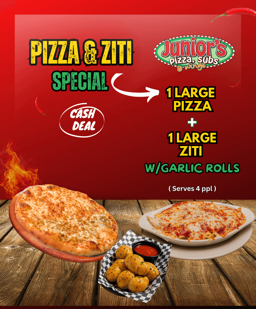 Pizza & Ziti - CASH DEAL