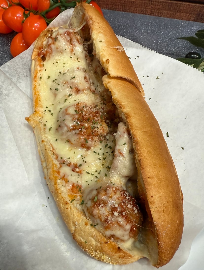 Meatball Parmigiana Sub