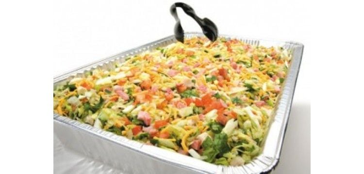Garden Salad with Chicken Tray